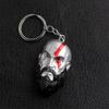 Von Gott Krieg 4 Kratos 3D Kopf Schlüsselanhänger Leviathan Axt Schlüsselanhänger Ring Metall Schmuck