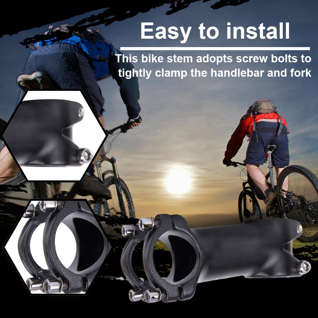 Hastes de Bicicleta de Estrada de Montanha Ultraleves Haste de Bicicleta 31.8* 60 -100mm