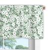 3D Floral Pattern Digital Print Kitchen Valance