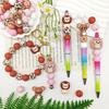 25/55PCS Mouse Hedgehog Lion Silicone Bead Set, perfect for DIY handmade crafts such as keychains, necklaces, bracelets, etc
