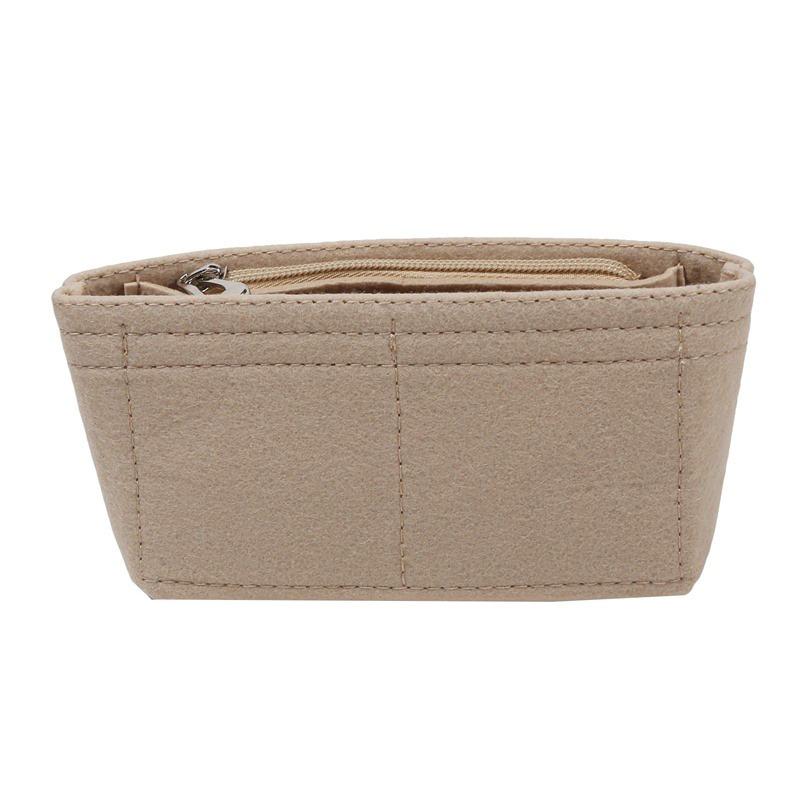 1PC Felt Insert Bag Organizer Makeup Organizers Liner Perfect For Brand Women's Handbags For And Cosmetic Bags