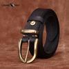 Fashion Personality Genuine Leather Belt Retro Pin Buckle Casual All-match Pants Belt Universal
