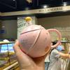 Planet Mug with Lid Coffee Cup Ceramic Oatmeal Cup Female Cute Couple Water Cup Home Creative Breakfast Cup