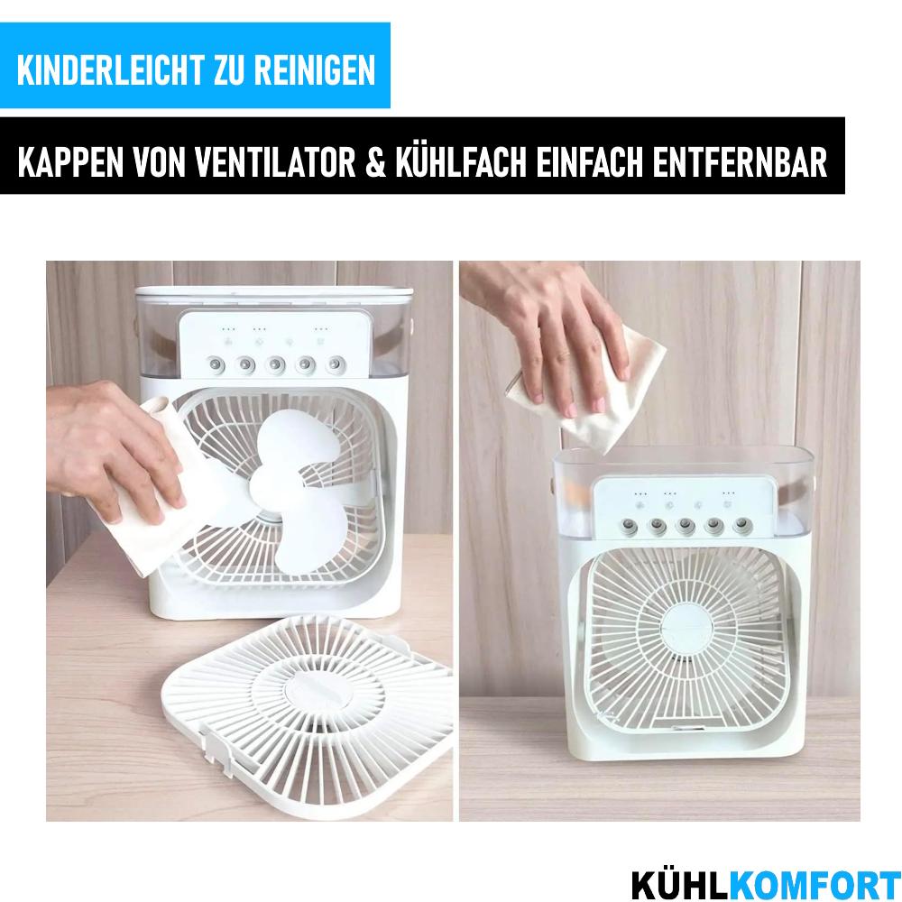 COOLING COMFORT Mini Air Cooler Air Conditioning Units Air Conditioning Mobile Fan 600ml