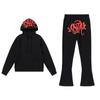 American loose hooded sweater Y2K men's and women's trendy brand hip-hop sweatpants street couple casual hoodie set foreign trade