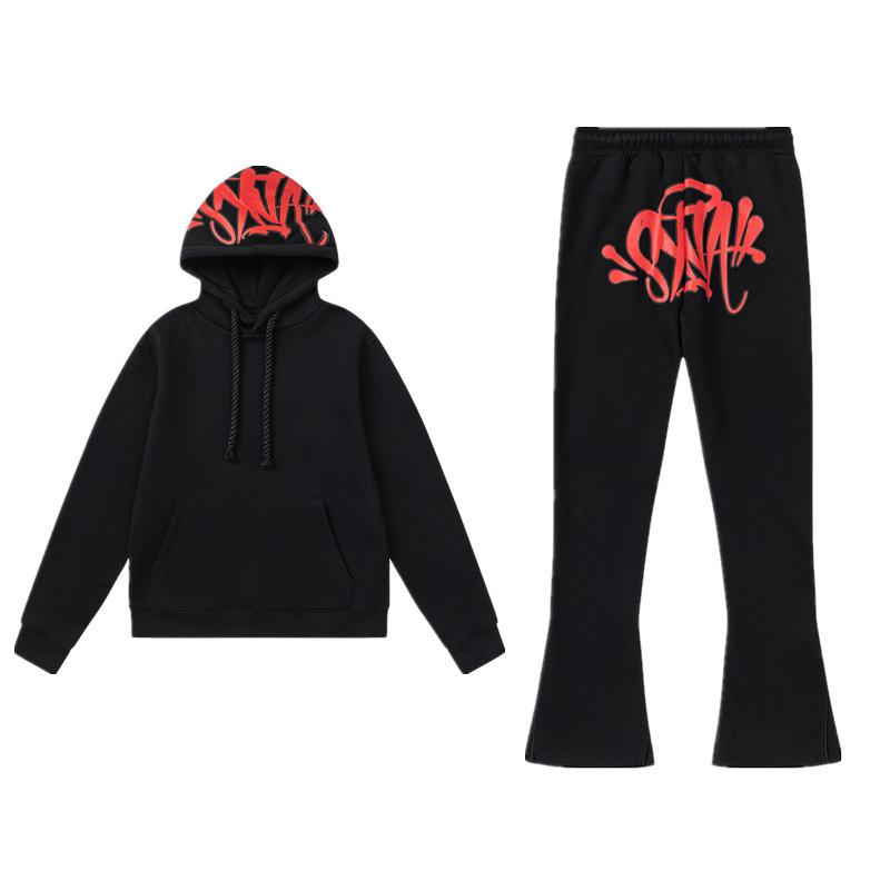 American loose hooded sweater Y2K men's and women's trendy brand hip-hop sweatpants street couple casual hoodie set foreign trade