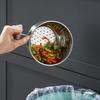 Hanging Sink Strainer Basket Stainless Steel Colander Kitchen Food Waste Strainer Corner Sink Strainer for Efficient Draining Food Residue Filtration