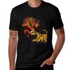 Drache und Tiger Yin Yang T-Shirt Helles sportliches kurzärmeliges T-Shirt