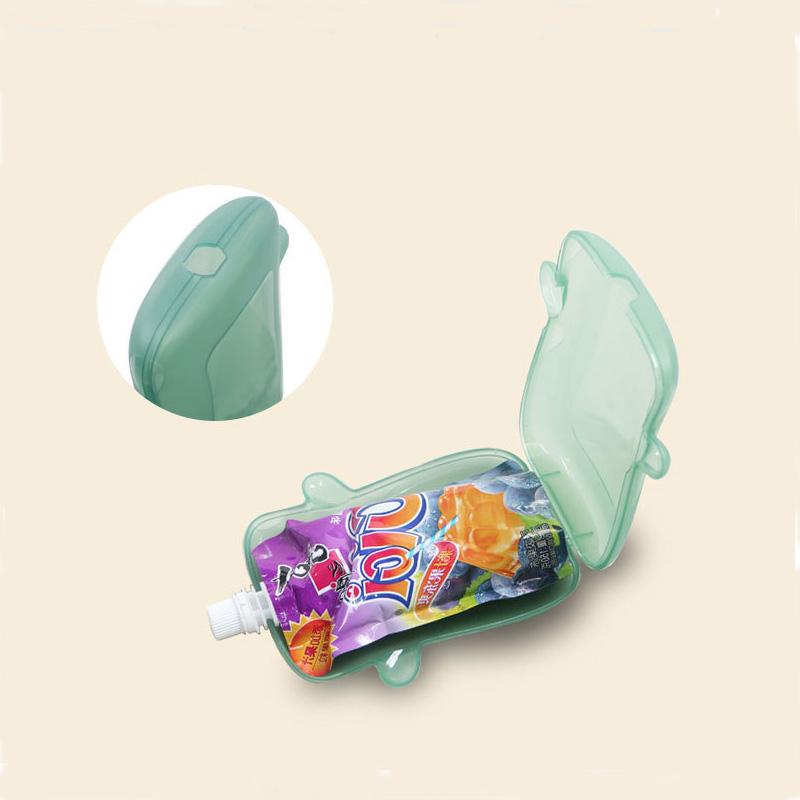 Anti-Squeezing Puree Box for Infants & Toddlers Children's Tableware Supplementary Food Storage Bag