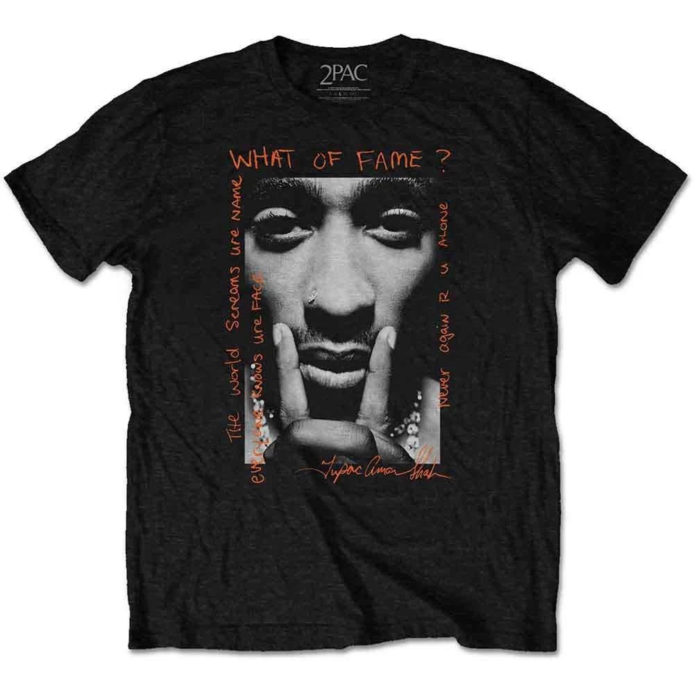Tupac What Of Fame? official men s unisex t-shirt 4XL