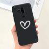 Für LG G7 ThinQ Hülle Silikon Weiche Handyhülle Girly Mode Blume Schwarz TPU Stoßfänger Für LGG7 G 7 ThinQ G710 Hülle Niedliches Muster