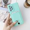 Applicable To Samsung S25Ultra Anti-drop Card Bag A56 Mobile Phone Case A53 Pull-out Integrated A35 All-inclusive Soft Case A72