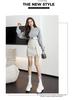 Women's PU Leather High-Waist Slit Midi Skirt - Autumn/Winter 2023 Fashion A-Line Bodycon Skirt