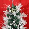10Pc Glitter Branches Artificial Foam Berry Stalk Pine Needle Branch for Christmas Tree Ornament Home Decor DIY Wreath Supplies