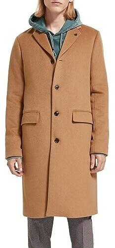 Coat Scotch & Soda Classic Wool Blend Overcoat Wollmantel Camel