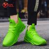 YRZL Men's Breathable Running Shoes High Quality Lightweight Non Slip Comfortable Sneakers for Men Cushioned Fashion Sport Shoes