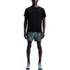 On Trail-T Atmungsaktives Fashi Schweißableitendes Kurzarm-T-Shirt Herren Tops Schwarz 1ME30070553