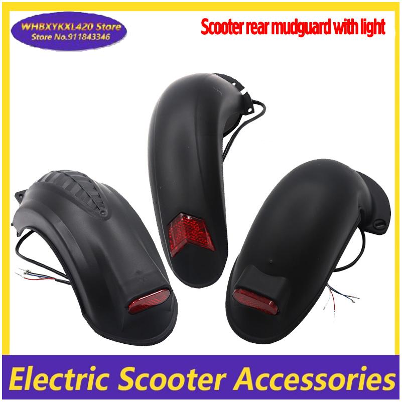 Tire Splash Fender For KUGOO M4/M4 Pro Electric Scooter Rear Mud Guard Back Wing 10 Inch Scooter Accessories