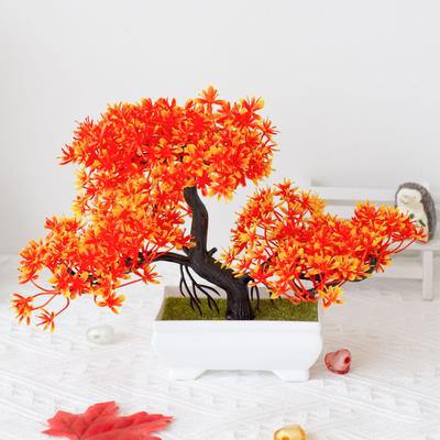 1PC Künstliche Kunststoff Pflanzen Bonsai Kleine Baum Topf Topf Blume Garten Gefälschte Pflanzen Anordnung Ornamente Zimmer Home Tisch Dekoration