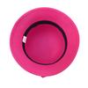 Women Retro Flower Bowler Hat Solid Color Cap for Party Prom Cocktail Travel