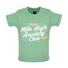 Mile High Anxiety Club - Baby Kids Boys Girls Unisex T-Shirt / Babygrow - Flying Funny Travel Scared