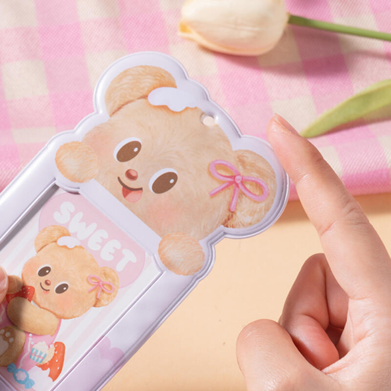 Butterbear Transportation Card Name Tag Bag Keyring Photo Holder
