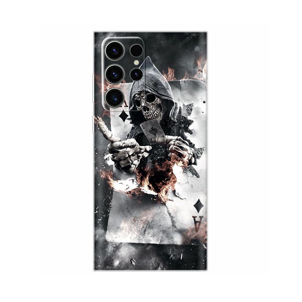 For Samsung S23 Ultra Funda Cute Cartoon Slim Clear Soft TPU Back Phone Cover For Samsung Galaxy S23 Plus S23 S 23 Bumper Cases