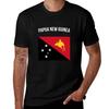 Papua-Neuguinea Flagge T-Shirt Unisex Grafik-T-Shirt T-Shirt