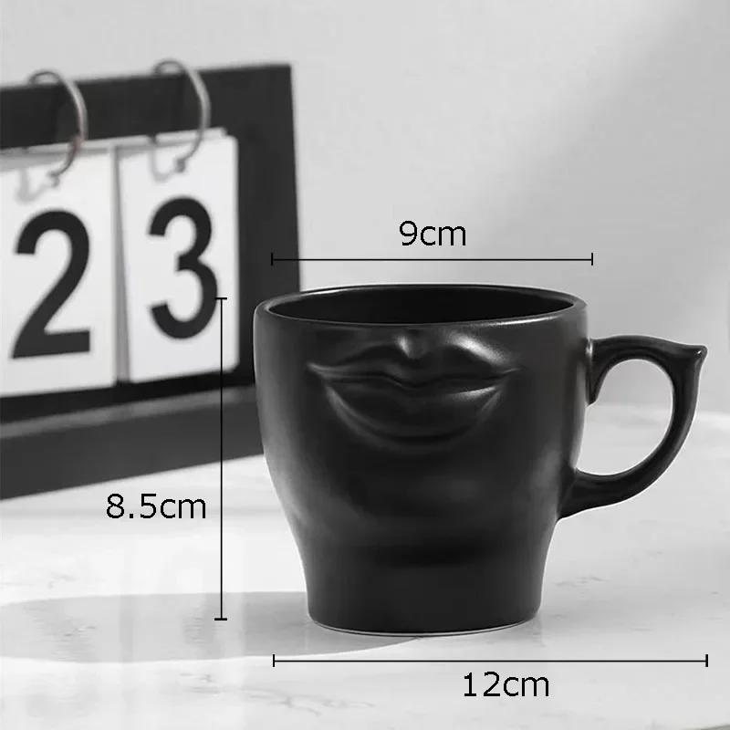 

Creativity Butt Decorative Coffee Mugs Ceramic Cup Heat Resistant Portable Wine Glass Travel Porcelain Mug 250ml Juice Cup 201-300ml