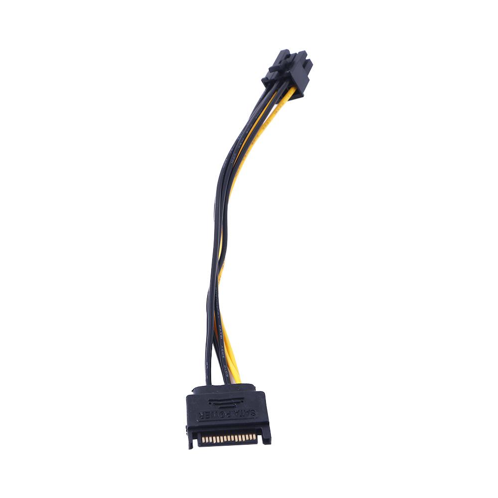 Splitter Cable Video Card Power Cable SATA Power Cable SATA Adapter Cable Graphics Card Power Cord