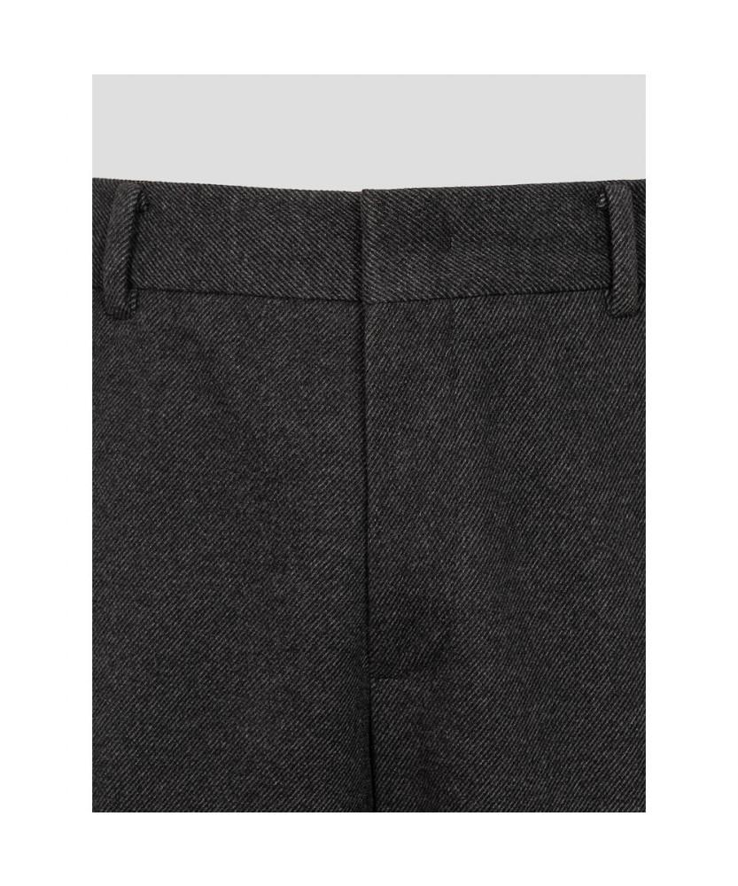 GLXY (GALAXY LIFESTYLE) Glxy [Galaxy Lifestyle][Sammu Clothing] Stretch Thermal Slacks Ash