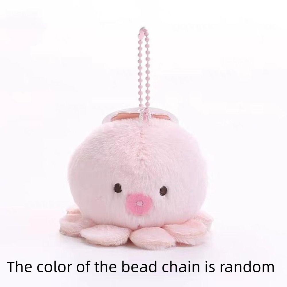 Ray Fish Plush Doll Keychain Plush Funny Fish Pendant Kawaii Marine Organisms Key Chain  Unisex