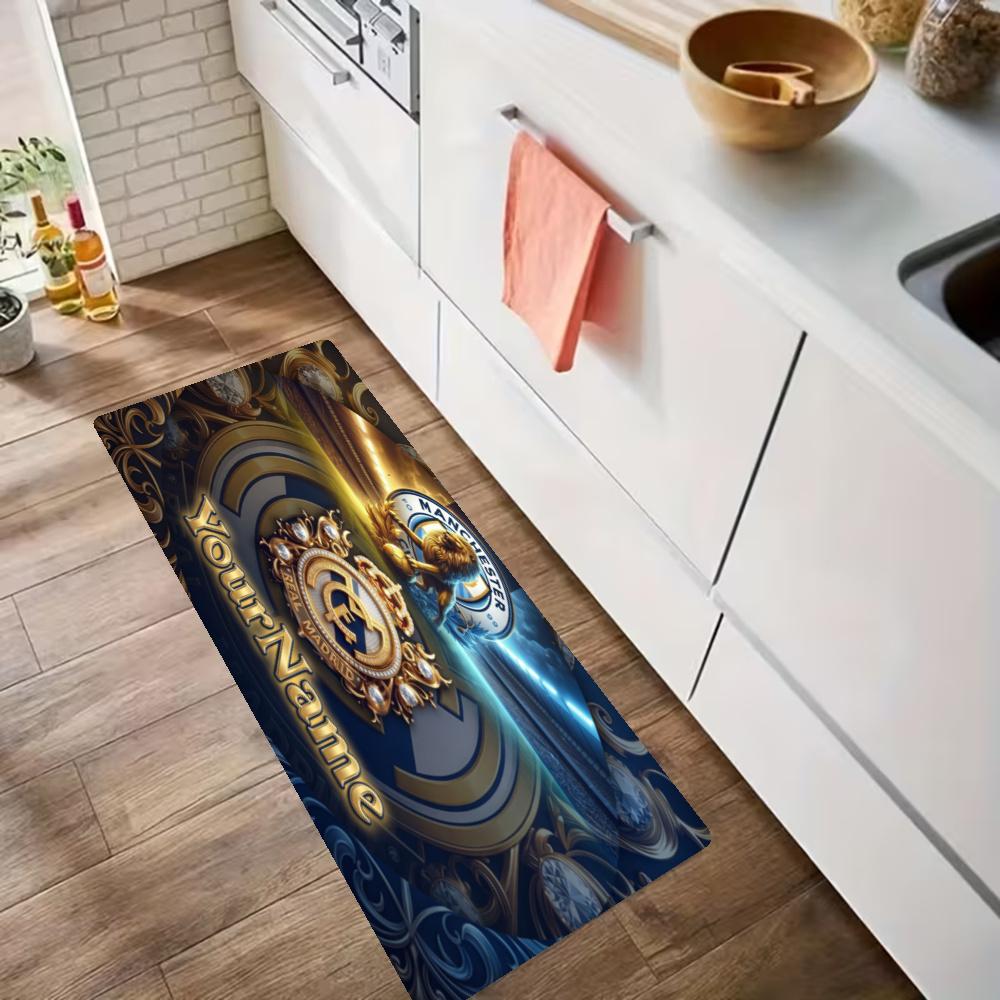 Galatasaray1 Personalized Name Kitchen Carpet Nonslip Floor Mat Ideal Entryway Door Mat Laundry Room Bathroom Foot Mat