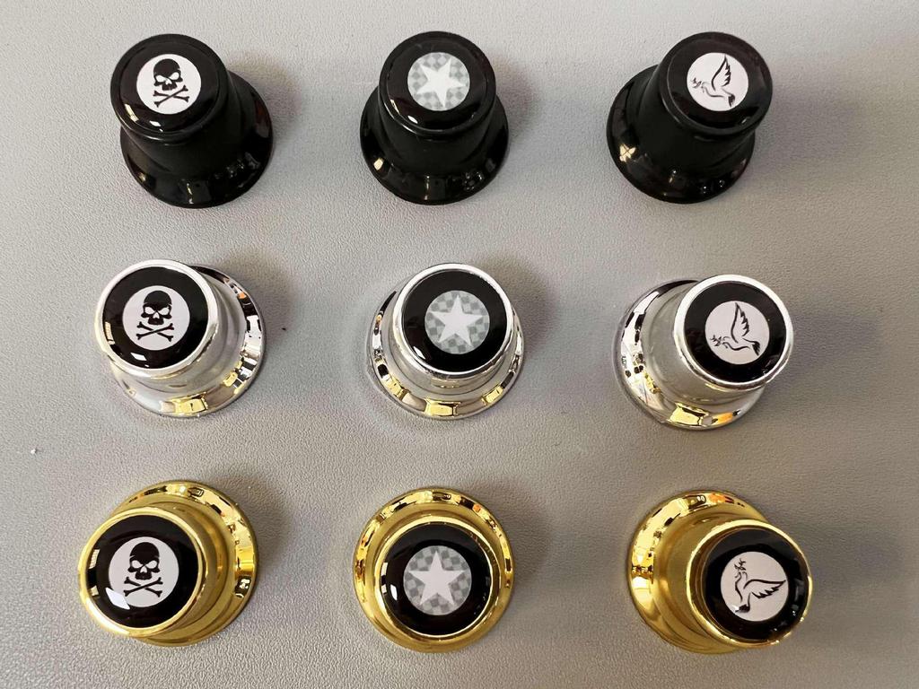 Flying Saucer Tone Volume Knob Cap for Electric Guitar/Bass