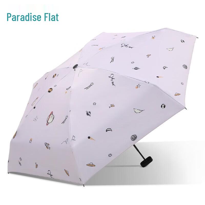 Paradise Black Glue UV Sun & Rain Umbrella