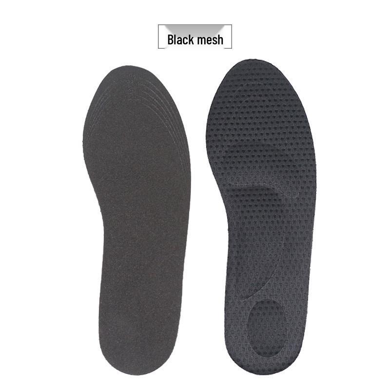 4D Mesh High Heel Insoles: Breathable, Soft, Shock-Absorbing, Sweat-Absorbing Insoles for Men's Running and Sports Shoes.
