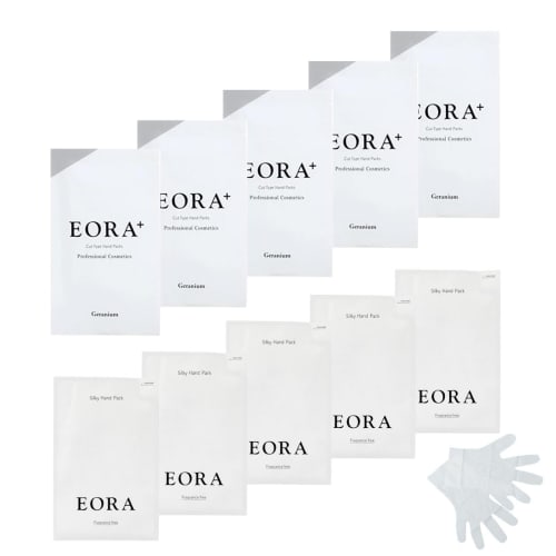 

Plus Hand Pack Geranium x 5 set + Silky Hand Pack Unscented x 5 set