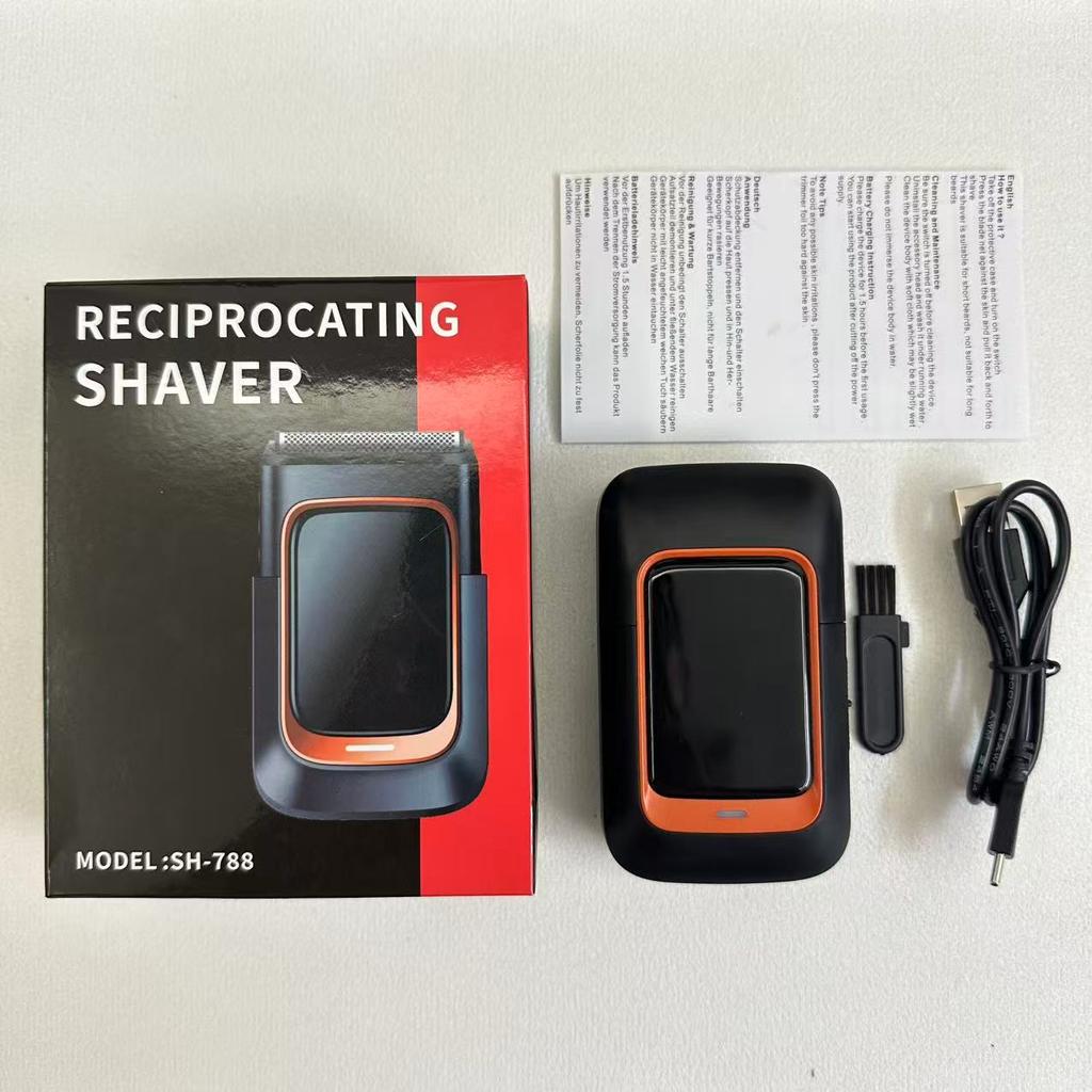 Aparate de ras electrice cu folie reciprocă pentru bărbați, aparate de ras pentru capul chel, aparate de ras pentru față, aparat de tuns barba, cadouri pentru bărbați