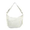 Popular Casual Simple Women's Lightweight Dumpling Bag Fashionable Versatile Solid Color Commuter Messenger Women's Bag