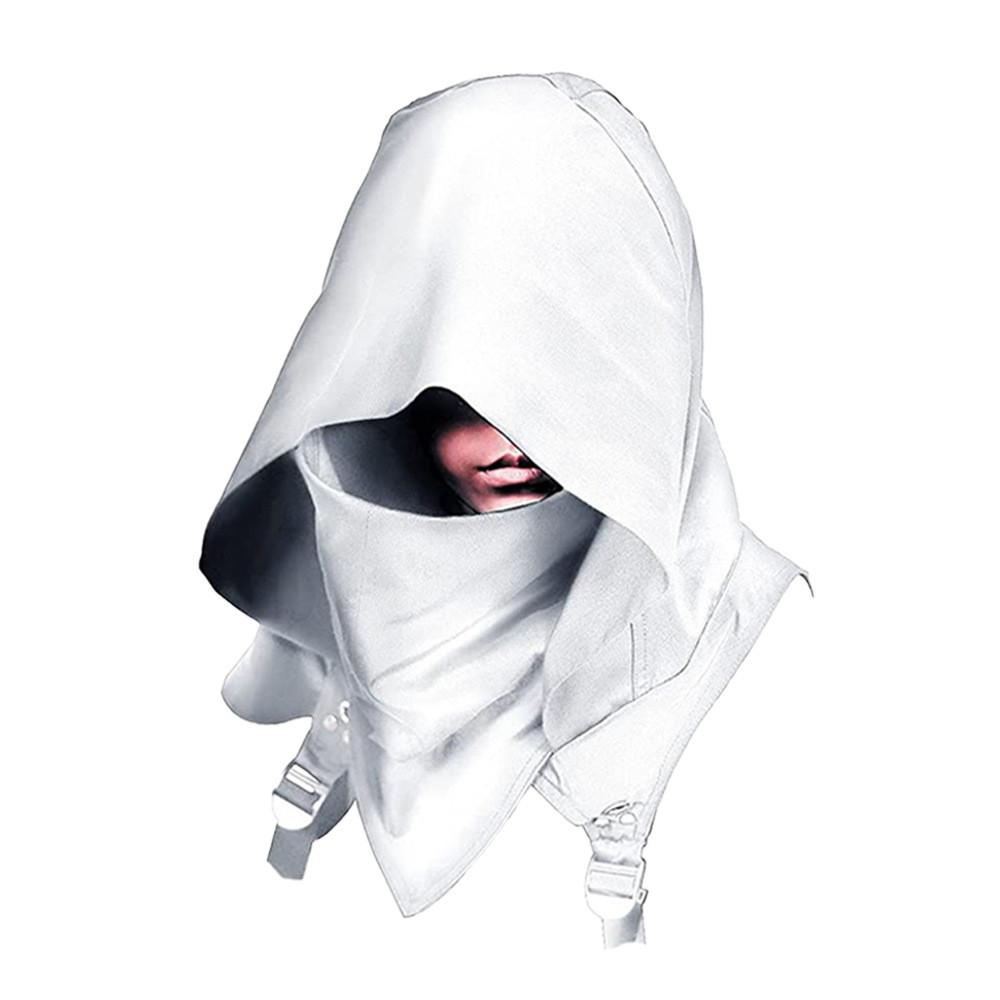 Cyberpunk Hoodie Cape Costume For Roleplay Games Unisex Polyester Fabric For Ages 18-24