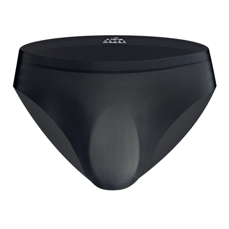 Men's Seamless Ice Silk Briefs - Sexy & Trendy Summer Wear