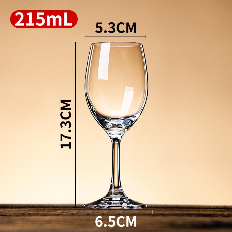 European Style Luxury Red Wine Glass Goblet - Elegant High-End Design