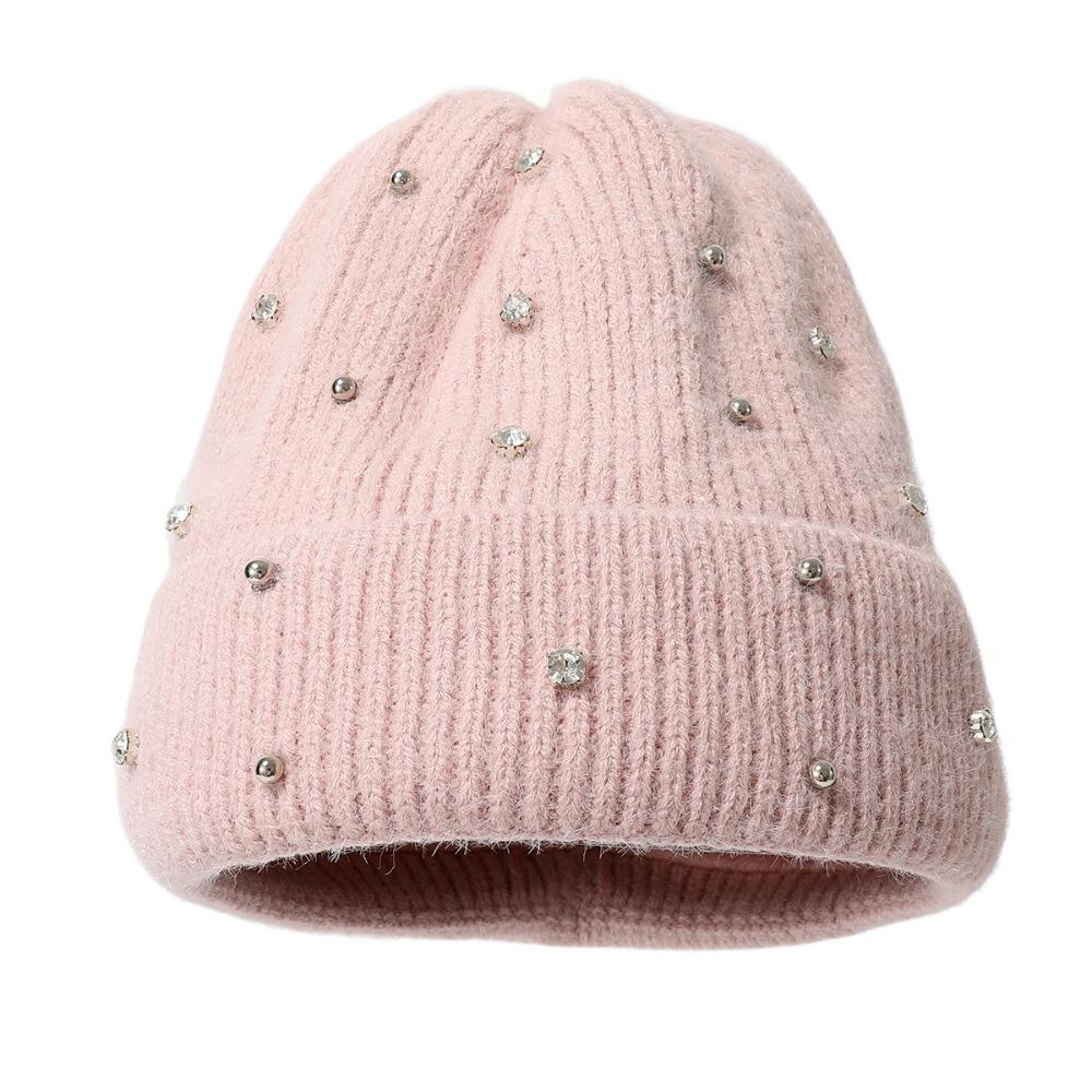 Casual Skullies Cap Keep Warm Pullover Yarn Hat Outdoor Warm Bonnet Beaanies Autumn Winter