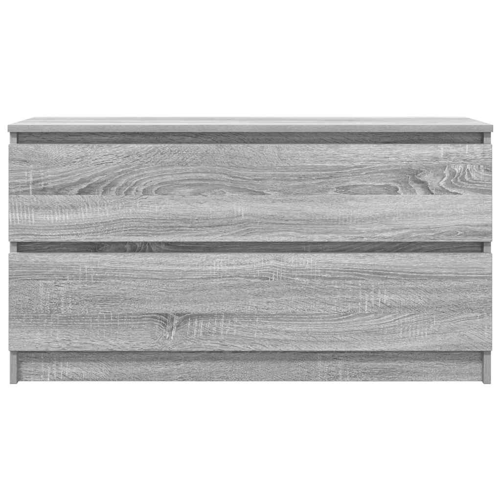 TV Cabinet Gray Sonoma 100 x 35 x 54 cm Engineered Wood
