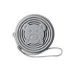 Collapsible Silicone Travel Cup Portable & Expandable for Outdoor Use Clear White 180ml