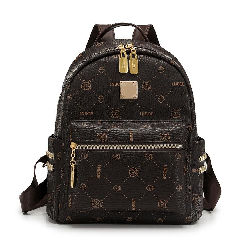 Cartoon-pattern Large capacity Student Backpack Fashionable Double shoulder Bag