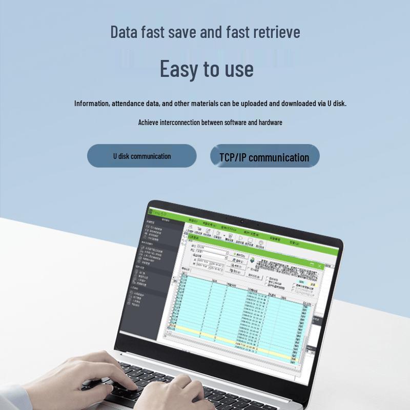 ZKTECO nFace102-S Dynamic Facial Recognition & Fingerprint Time Attendance System CN Plug (adapter Included)