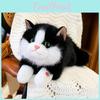 Cute Cartoon Cat Plush Toy With Sound Function For Children Companionship Toys