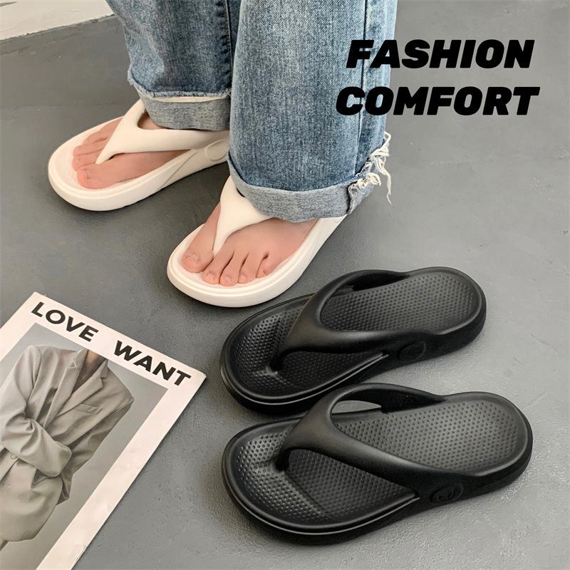 2025 Men's Plus Size Non-Slip EVA Flip-Flops: Odor-Resistant Casual Sandals for Beach, Indoor/Outdoor Wear