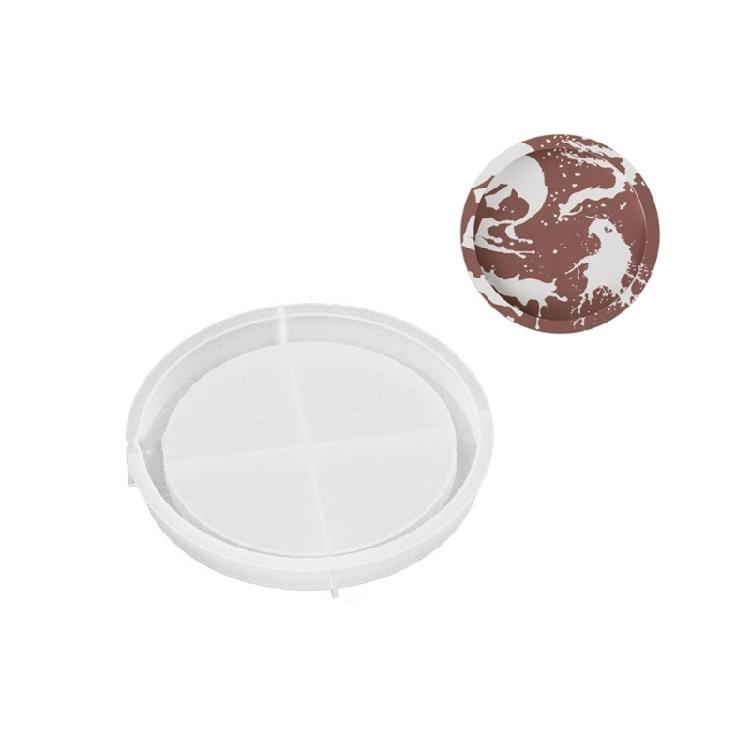 

Silicone Tray Molds Epoxy Resin Molds Round Fruit Dish Moulds Silicone Material S